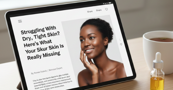 struggling with dry skin