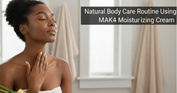 Natural body care routine